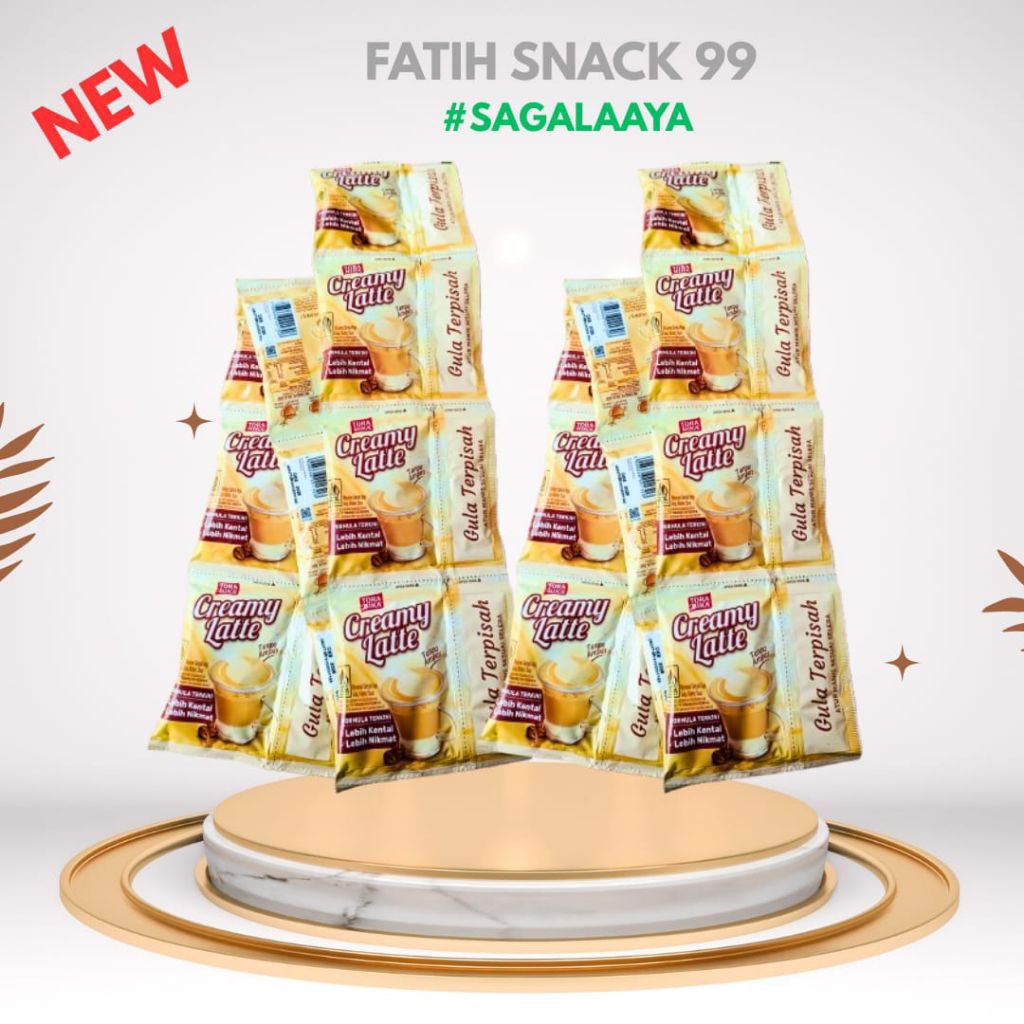 

TORABIKA CREAMY LATTE RENCENG ISI 10 SCH X 22G KOPI INSTAN COFFE TANPA AMPAS