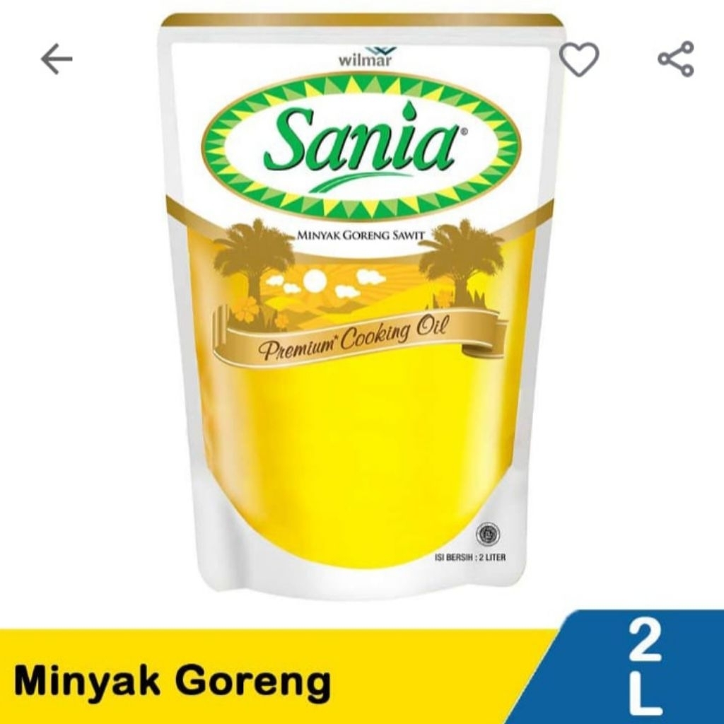 

Minyak goreng Sania 2L