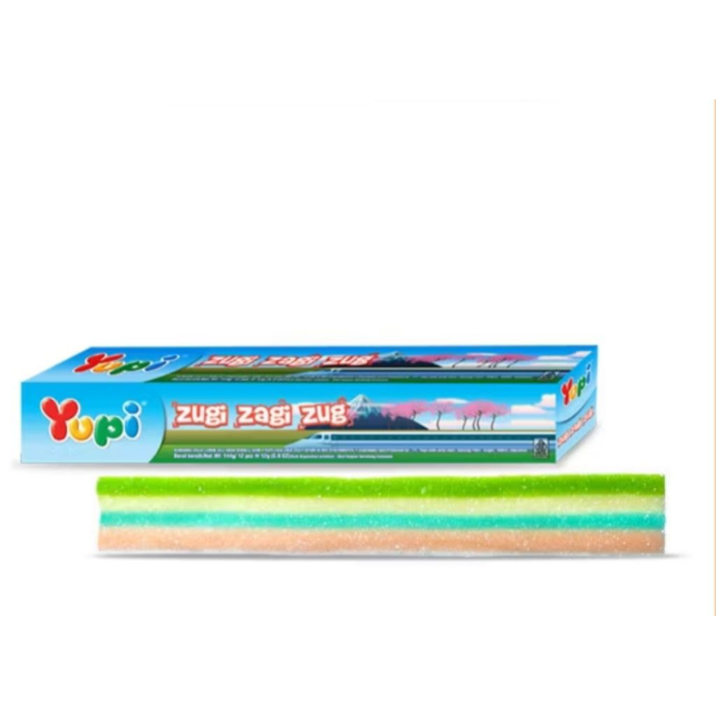 

Permen Yupi Zugi Zagi Zug box isi 12 pcs