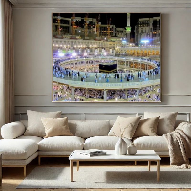 HIASAN DINDING/POSTER KABAH TANPA BINGKAI