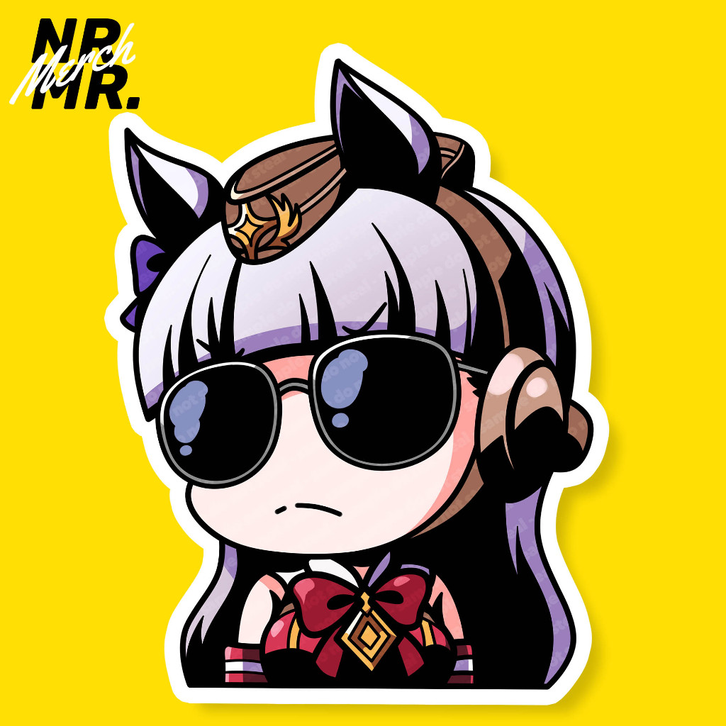 

Gold Ship Chibi Uma Musume Pretty Derby Fanmade Vinyl Sticker