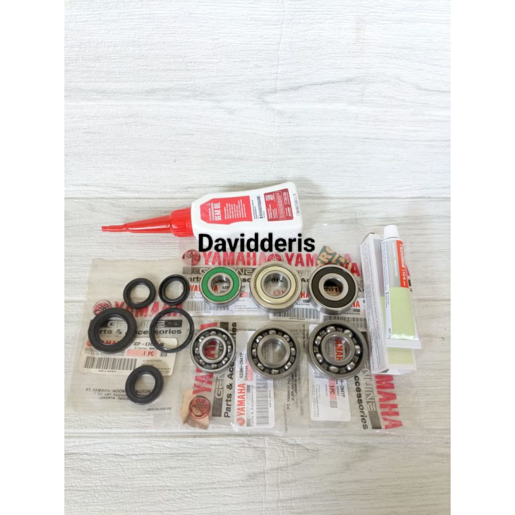 Bearing resio gardan cvt komplit Yamaha N Mex 155 new N Mex 155 old Aerox 155 x new Aerox 155 old