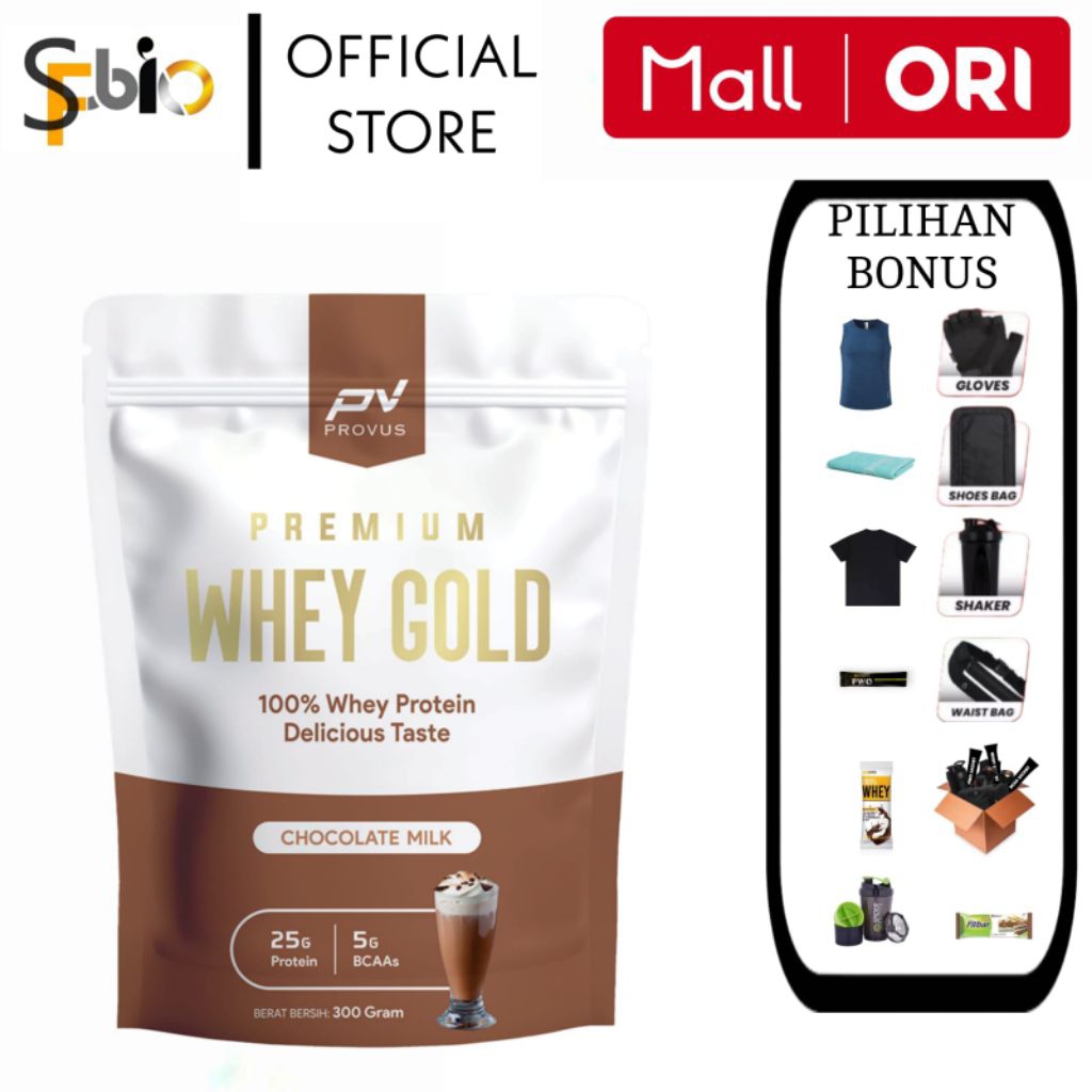Provus Premium Whey Gold 300gr - Whey Protein Concentrate