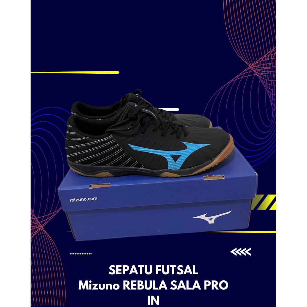 Sepatu Futsal MIZUNO REBULA SALA PRO size 42