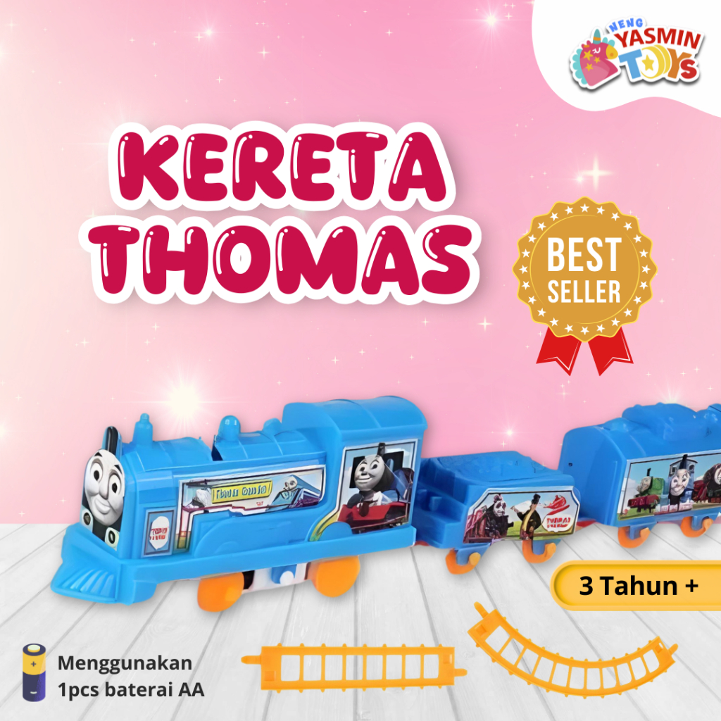 Kereta Mainan Anak Rel Elektrik Mainan Anak Edukatif Kereta Rel