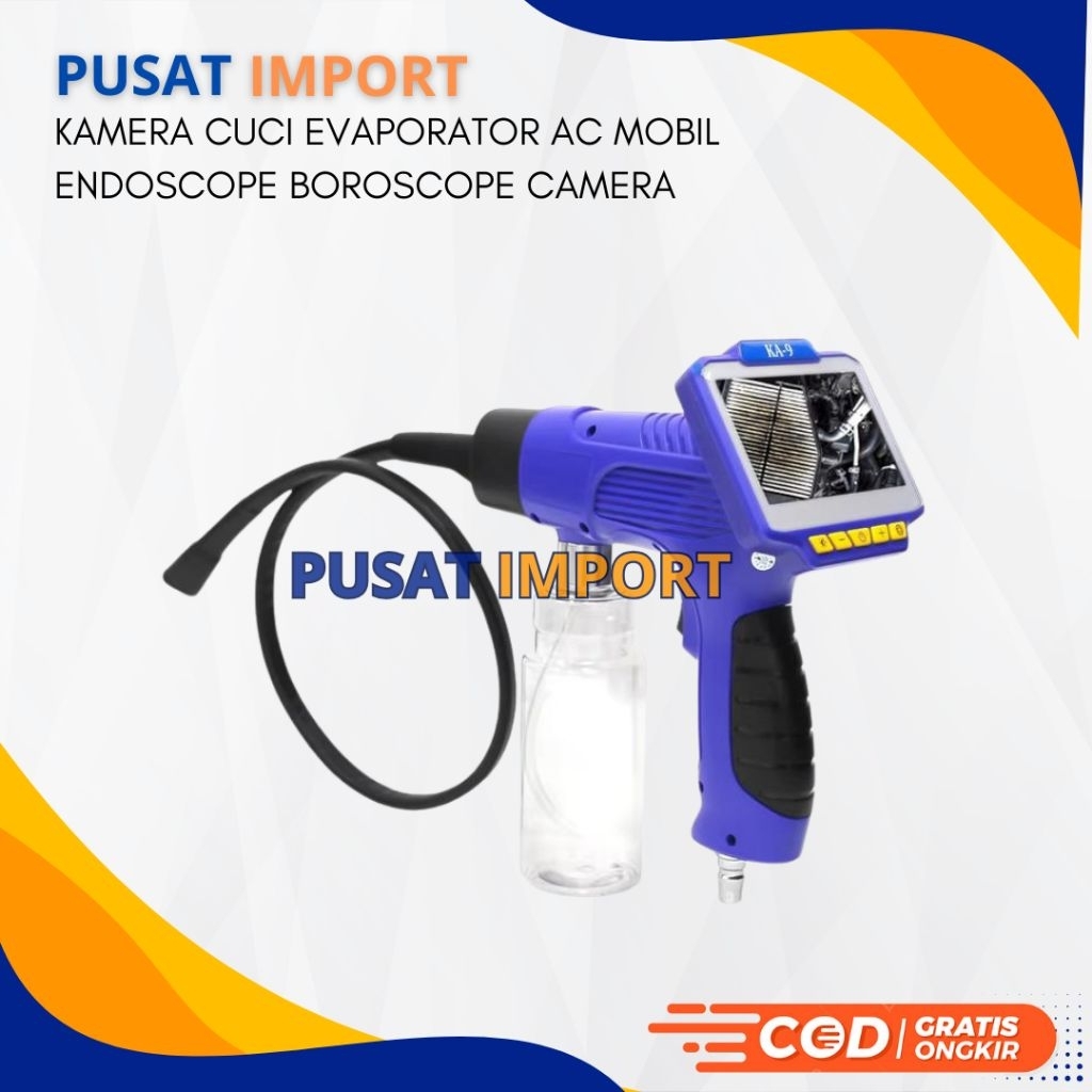 KAMERA CUCI EVAPORATOR AC MOBIL ENDOSCOPE BOROSCOPE CAMERA