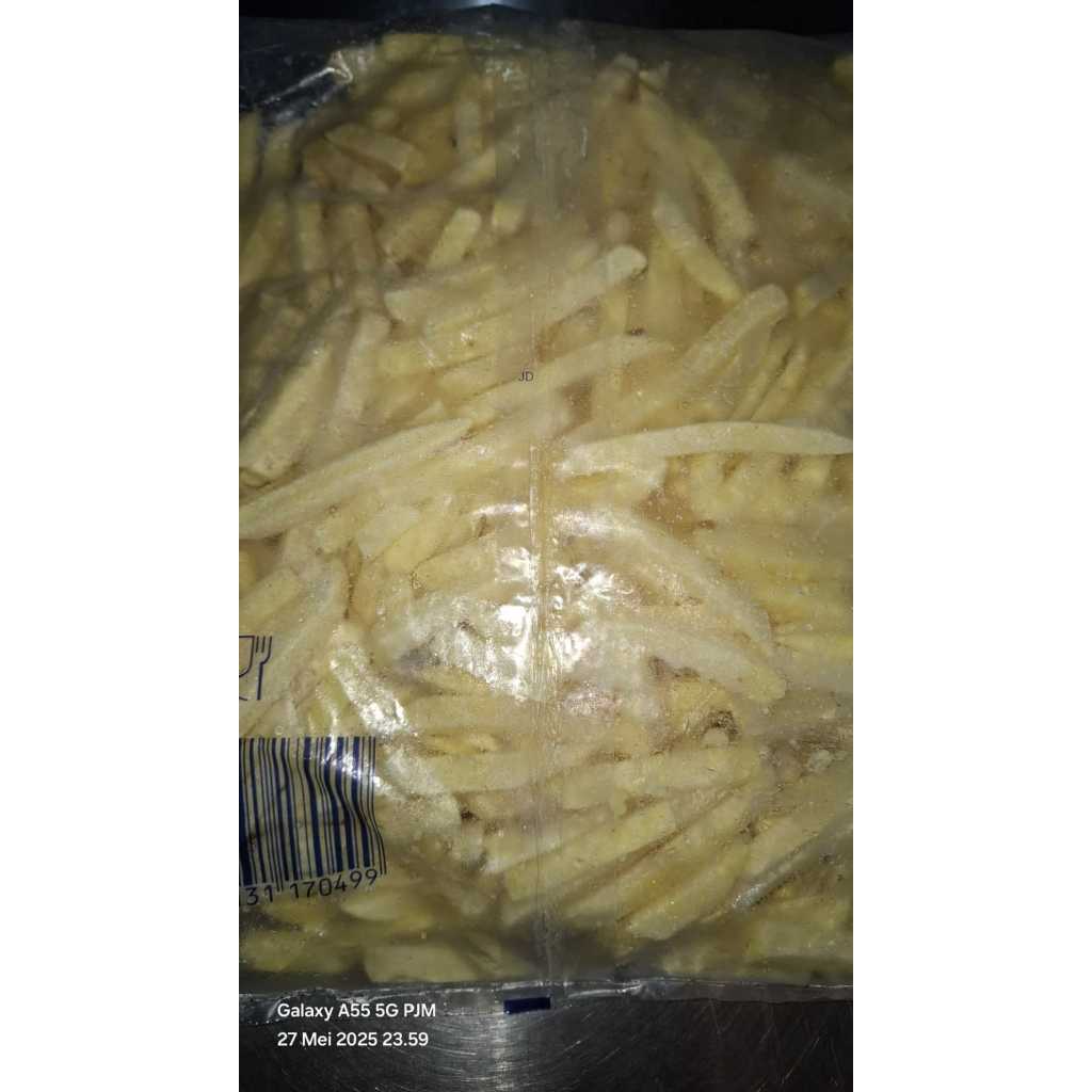 

Kentang Curah Straight Cut Fries 9mm AA Grade 2500g