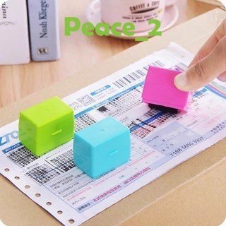 

Resi Stamp roller cutter Identitas pelindung identitas penghapus alamat resi roller stempel