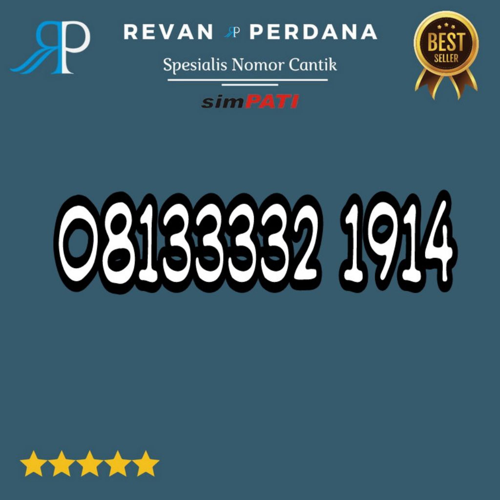 nomor cantik simpati telkomsel 4g 5g tahun termurah OB133332 1914 rv054
