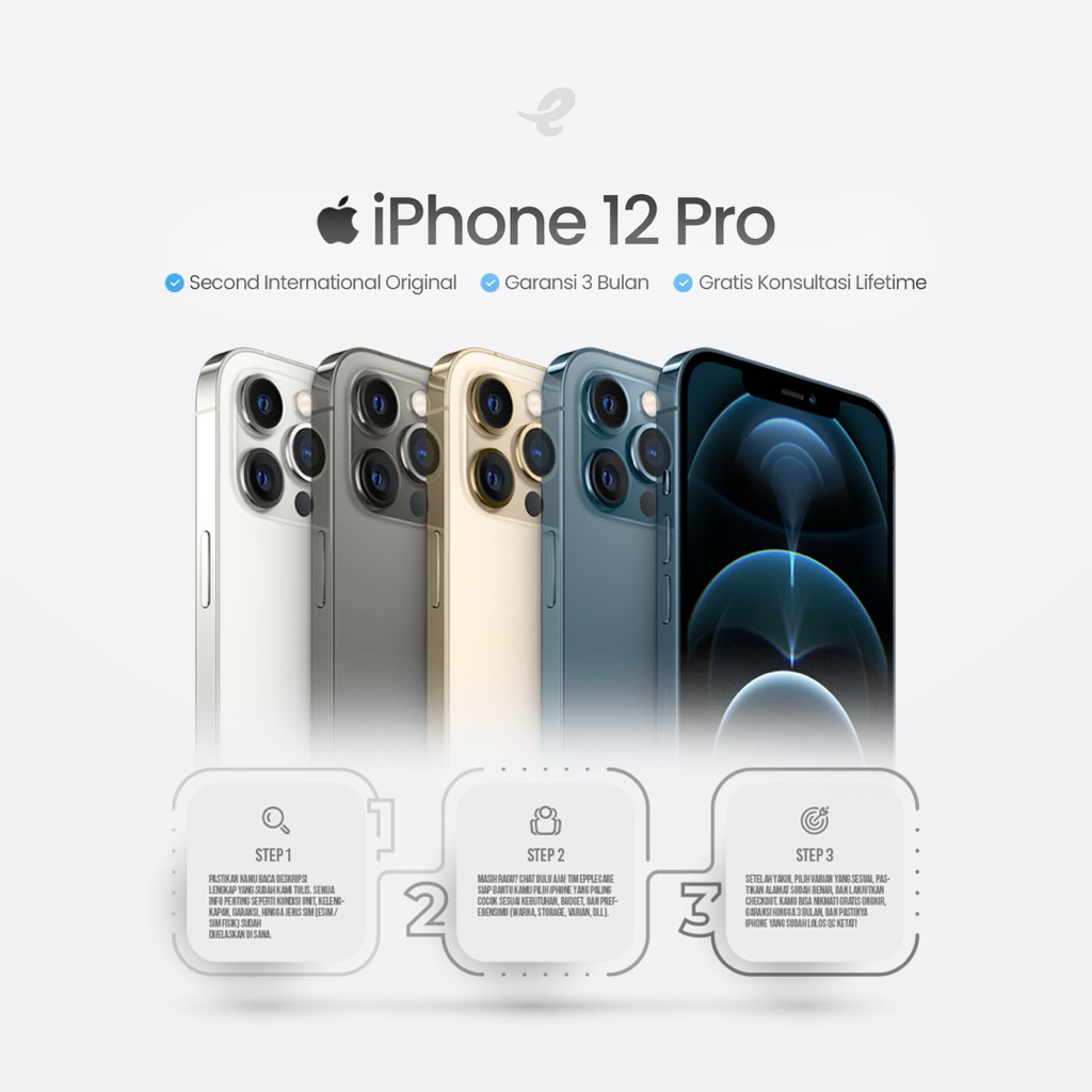 iPhone 12Pro 128/256Gb Second Original