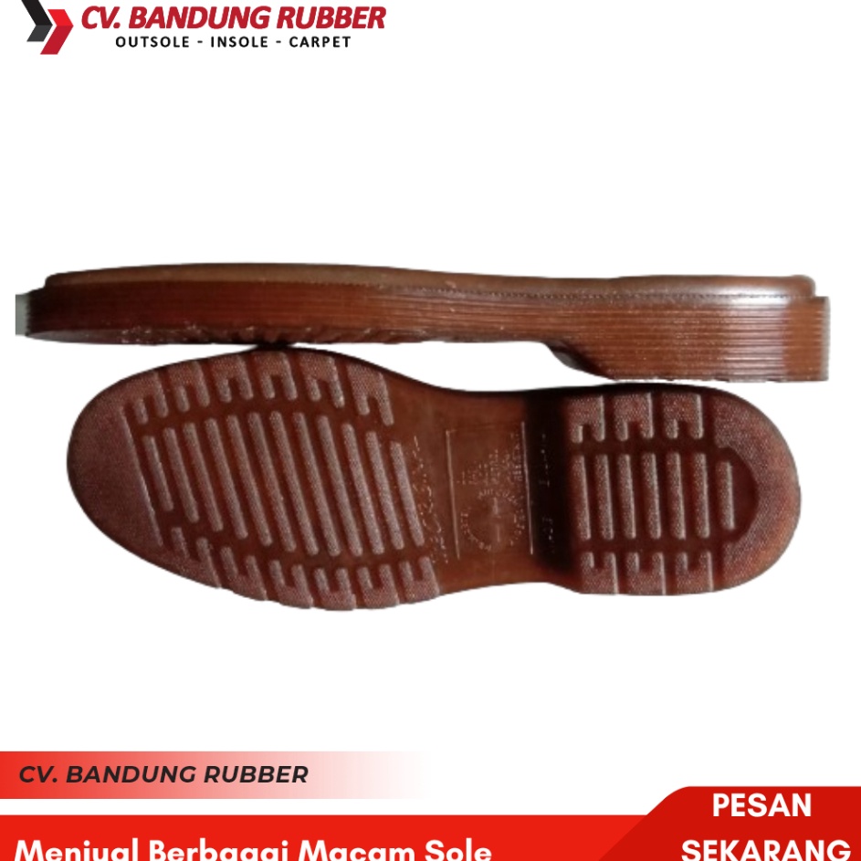 Terlaris Sole Dokmart Kaca Bening Original  Outsole Dokmart  Sol Sepatu Dokmart Cowo