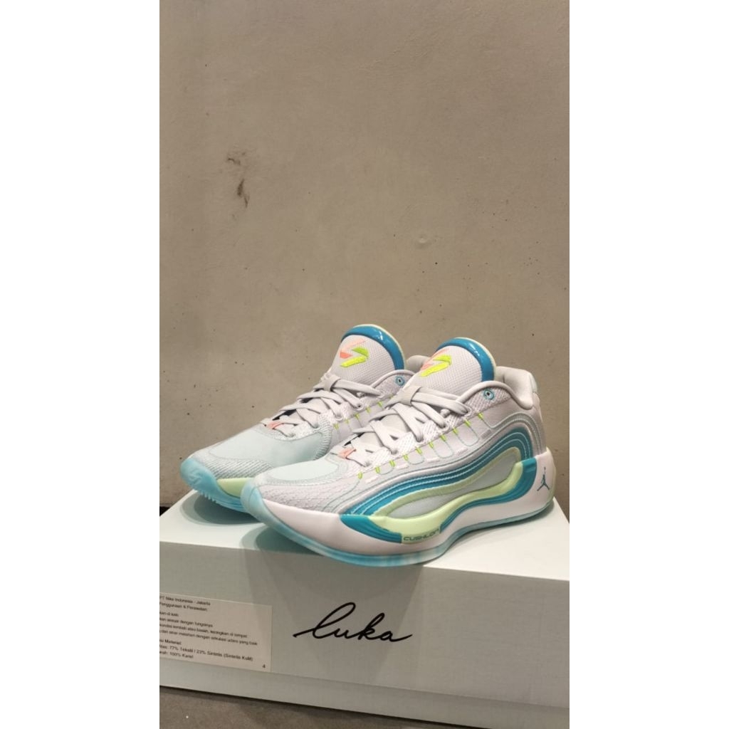 air jordan luka 4 laser blue