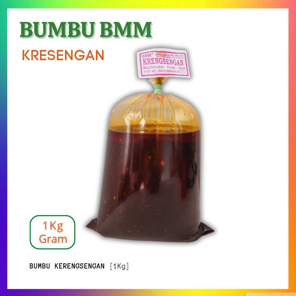 

Bumbu Masak Instan Machmudah 1kg, KRENGSENGAN