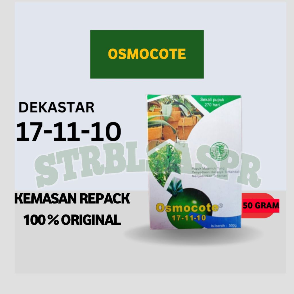 Pupuk Osmocote 17 11 10 _ Pupuk Dekastar _ Pupuk Aglonema  _ Pupuk Tanaman Hias