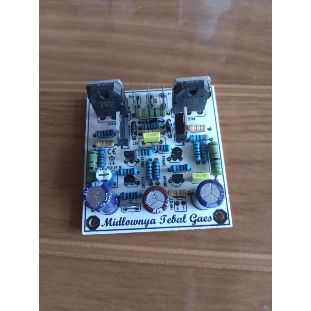 Driver Tbm Mini Modif Low Sub Mid Flat Power Ampli