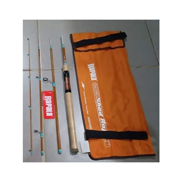 TRAVEL ROD /JORAN RAPALA SHAD RAP ( FIBER GLASS )