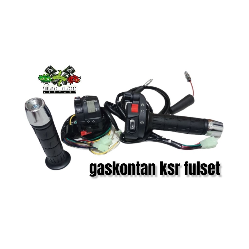 Gas Spontan KSR Set Holder Vixion Paket Gas Spontan Ksr