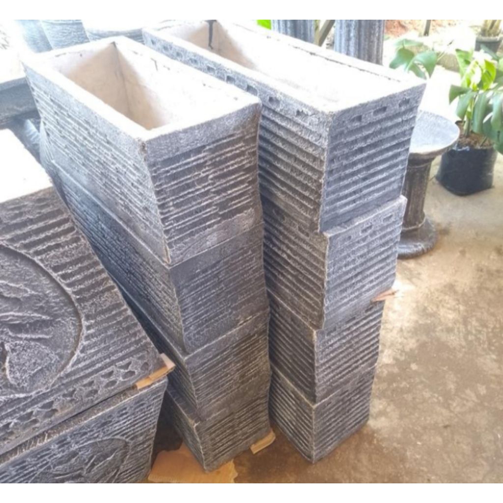 pot semen panjang 50 cm lebar 20 cm