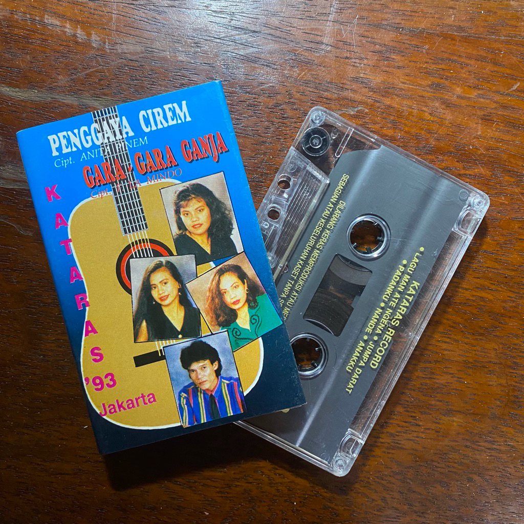 KASET PITA LAGU KARO KATARAS '93 JAKARTA - GARA GARA GNJA- PENGGAYA CIREM