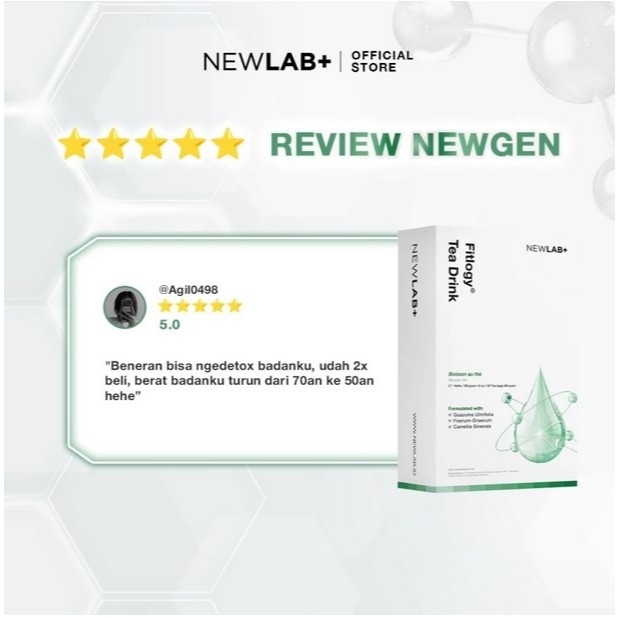 

NEWLAB Fitlogy Tea Drink TEA SLIMMING DETOKS