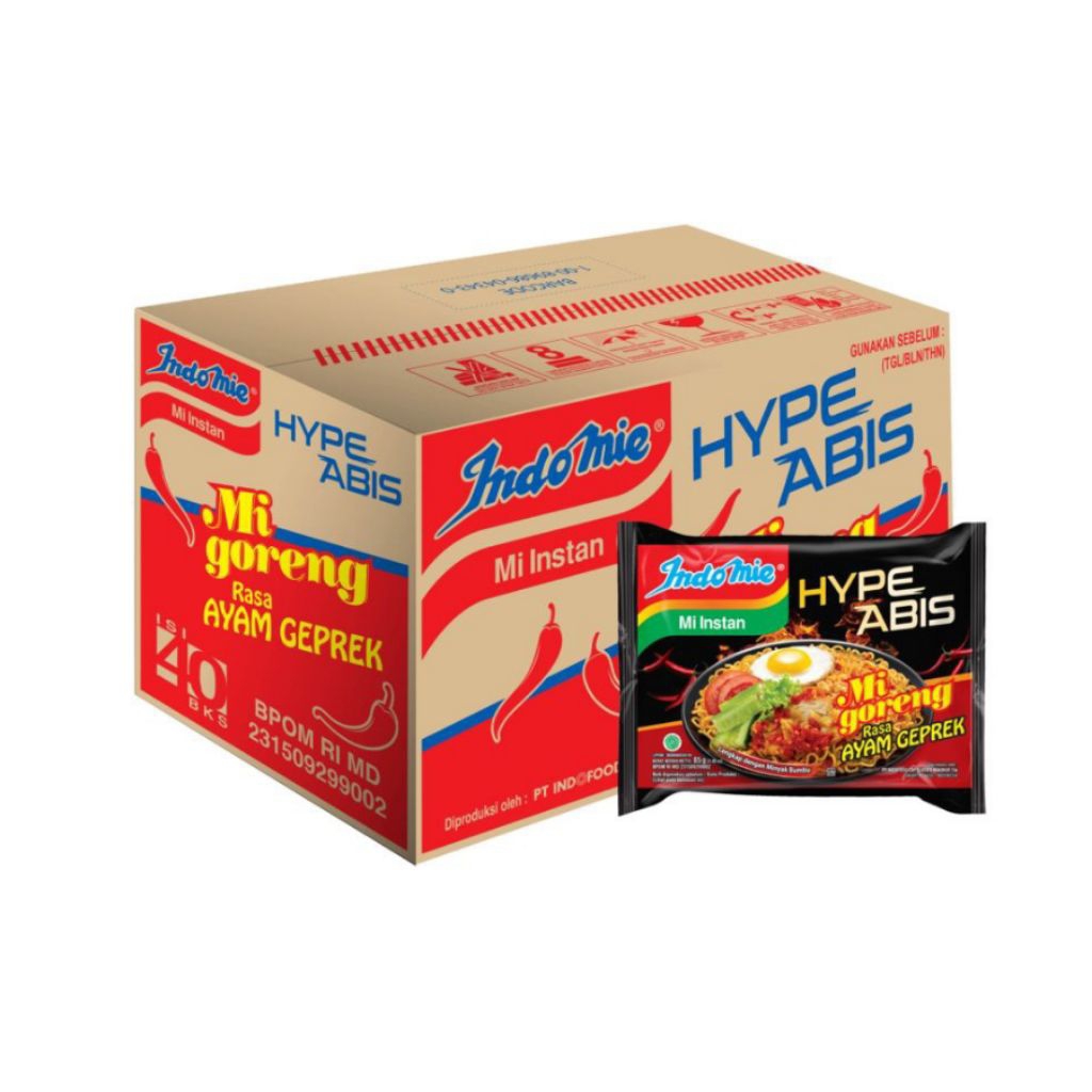 

1 Dus Indomie Ayam Geprek Mie Instan