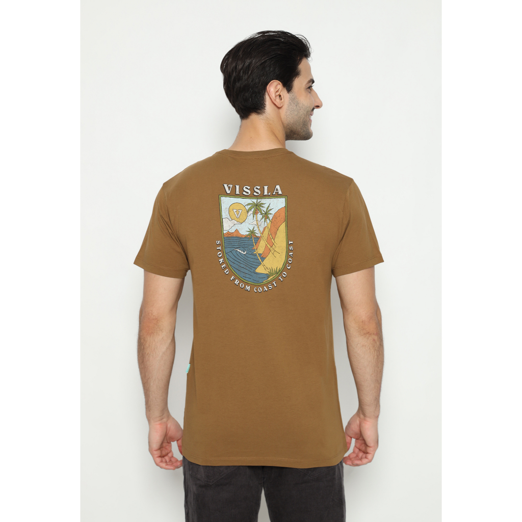 VISSLA-COASTLINER ORGANIC TEE