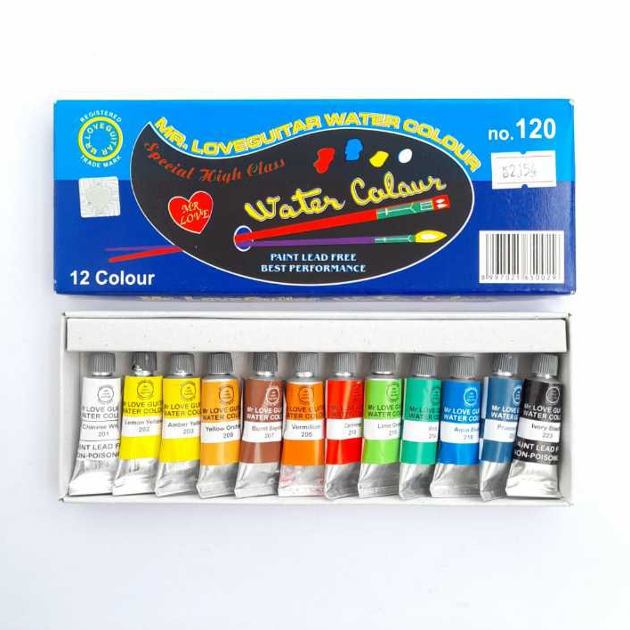 

GUITAR - CAT AIR / WATERCOLOUR 12 WARNA NO 110