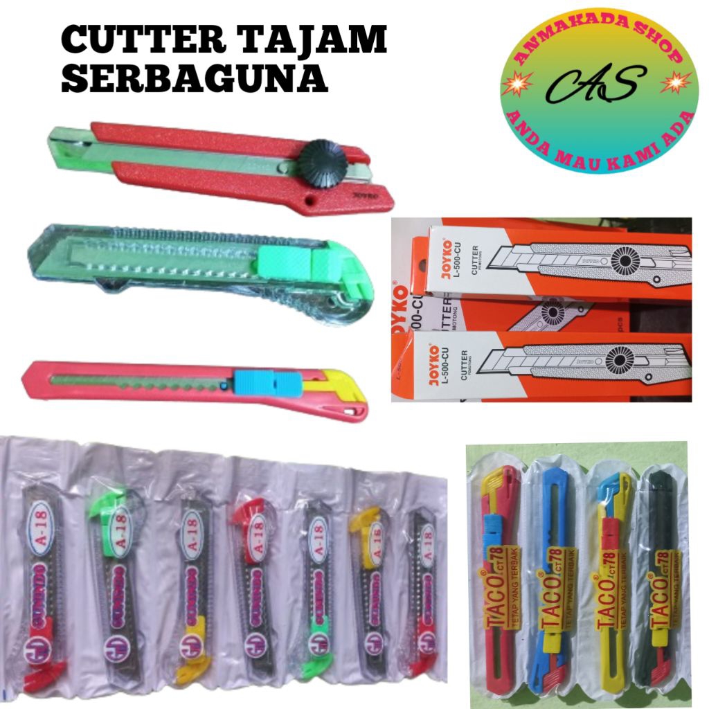 

Cutter Pisau alat potong serbaguna