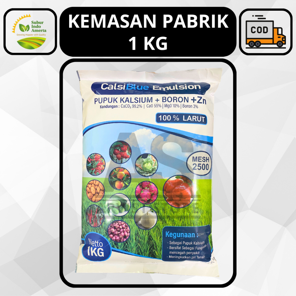 CalsiBlue Emulsion 1 Kg Pupuk Kalsium Boron Zn