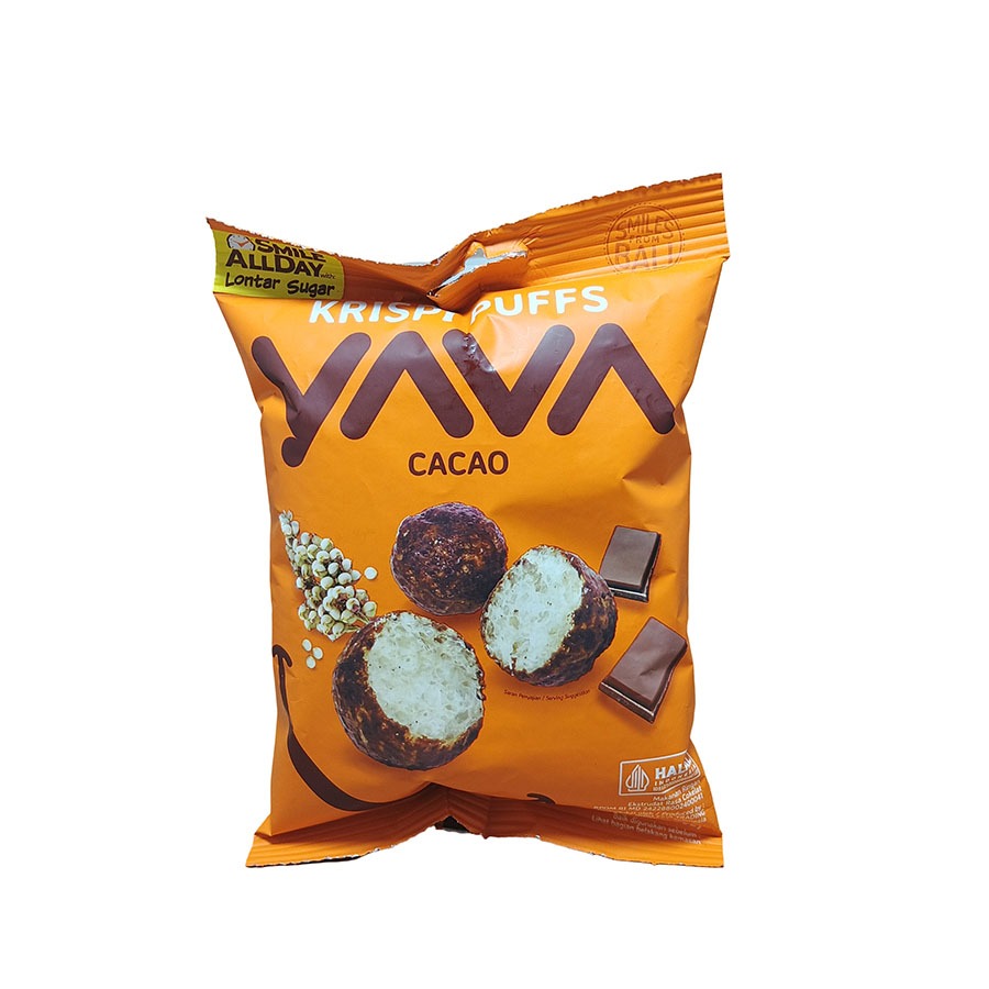 

EAST BALI KRISPY PUFFS CACAO 45 G RASA SWEET&SPICY BALADO