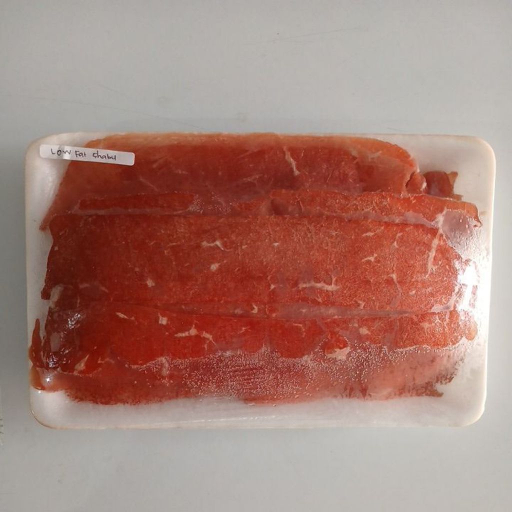 

Shabu Slice Low Fat (daging slice tipis)