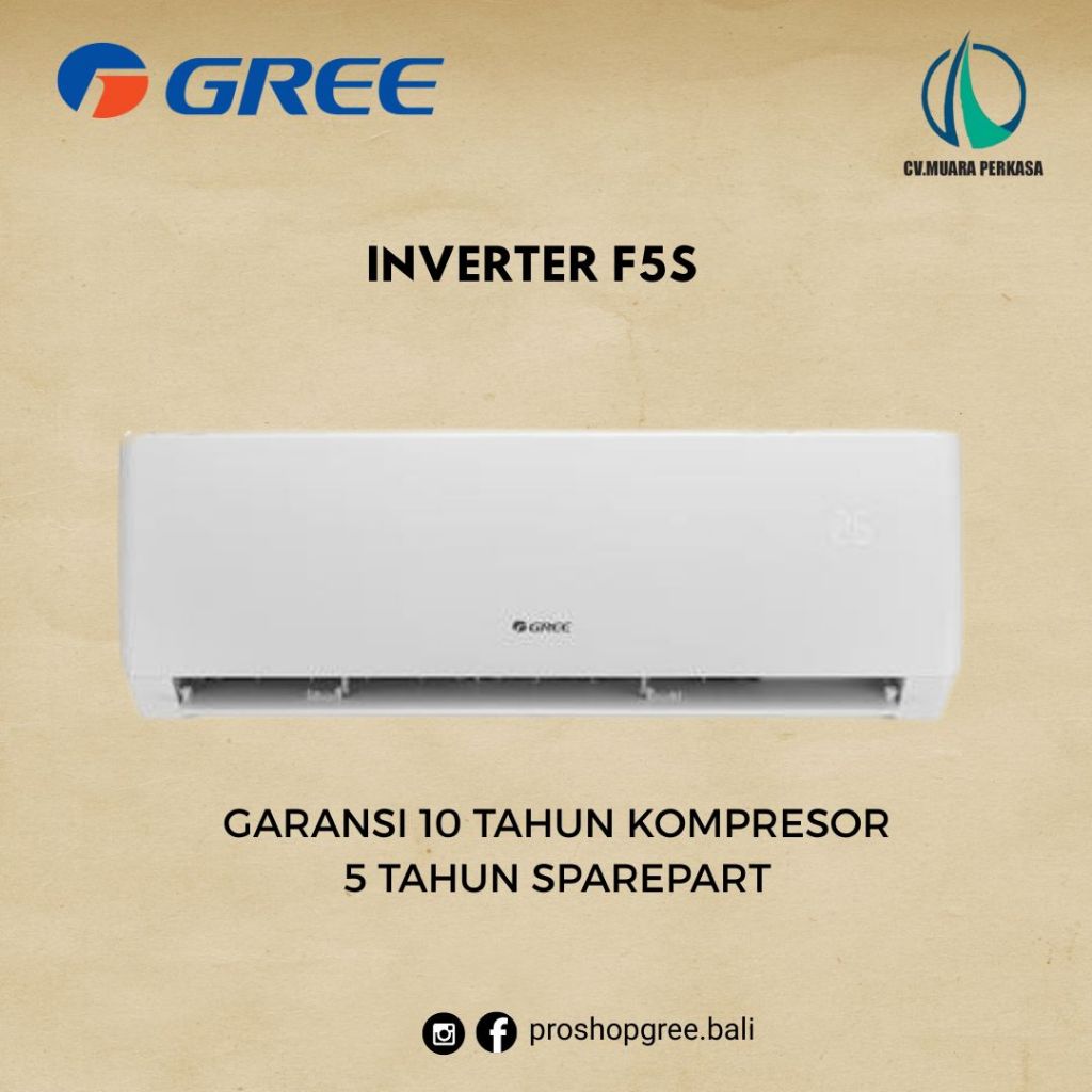AC GREE INVERTER F5S/INVERTER 2 PK/GWC-18F5S/GREE INVERTER