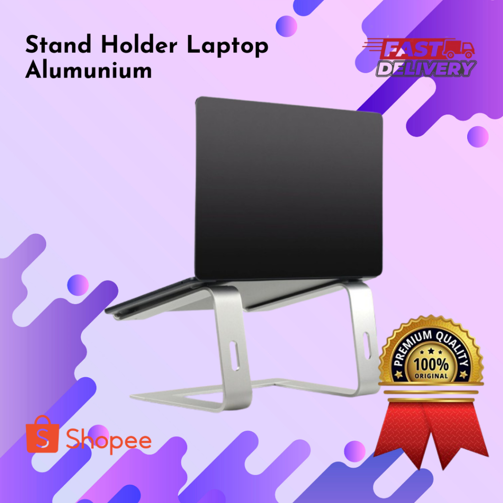 Holder Laptop Ipad Notebook Penyangga Laptop Pendingin Anti Slip