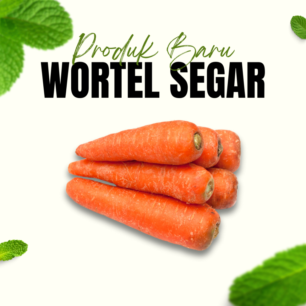 

Sayuran Wortel Segar / Wortel / Sayur Sop / Sayur Capcay / Sayur Mie