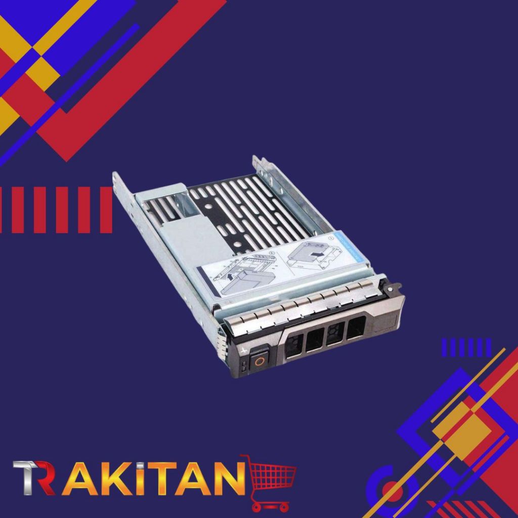 Caddy Braket Hdd SSD 3.5 inch Server Dell PowerEdge