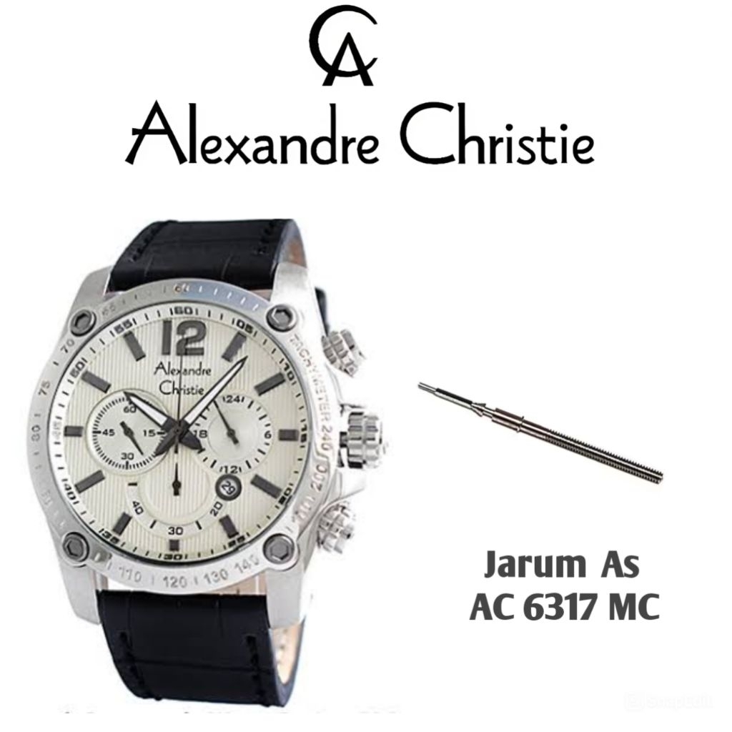 Jarum As Jam Tangan Alexandre Christie Type AC 6317 MC