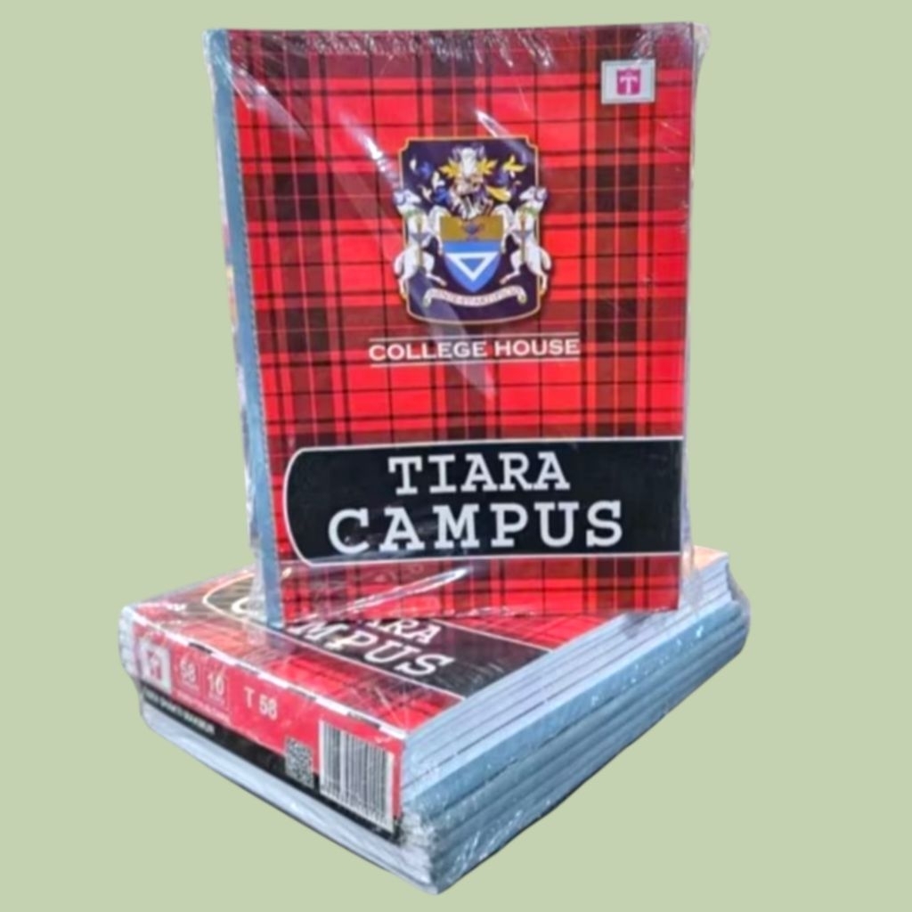 

Buku Tulis Tiara 58 Lembar Uk Kwarto//Uk Buku Biasa/Uk Buku Pendek/Bukan Ukuran Panjang (Isi 10
