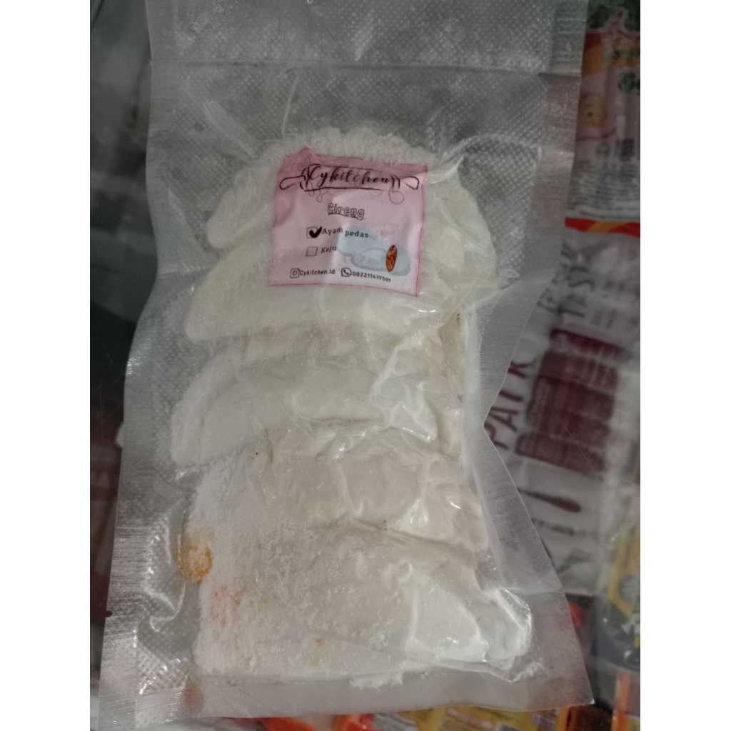 

Cireng isi ayam pedas