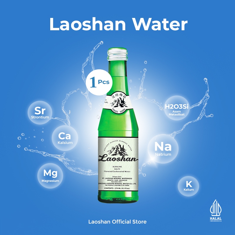 

Laoshan Alkaline Sparkling Water 270ml - 1Pcs