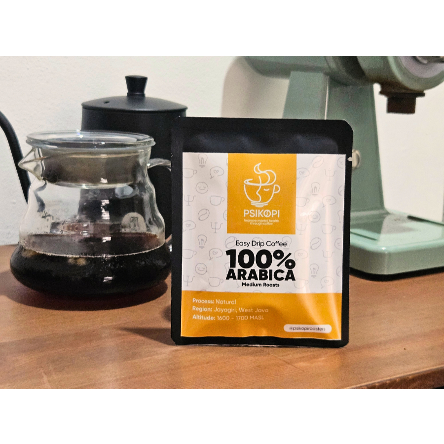 

Psikopi Roasters Coffee Drip Bag/filter - 15 grams - Gratitute Arabica Coffee Full Washed