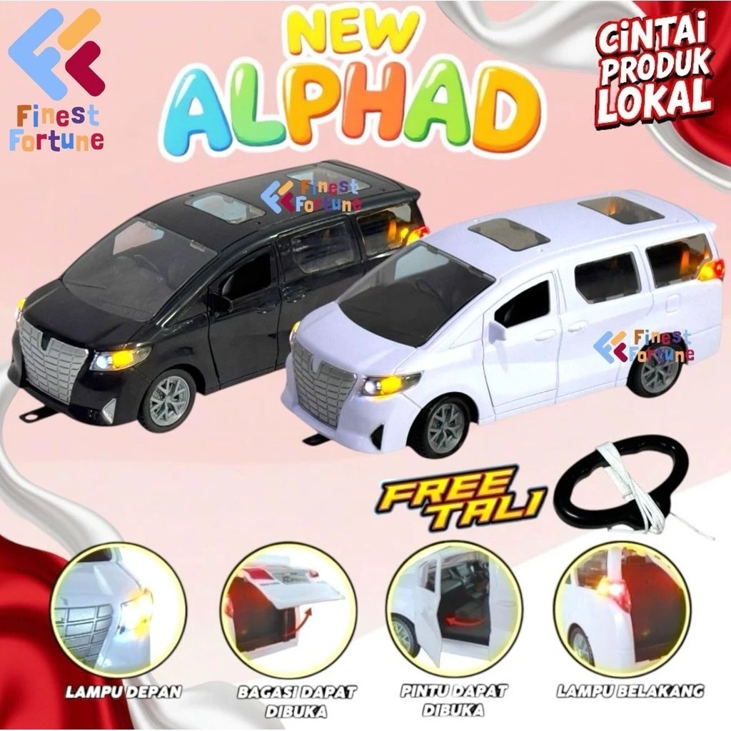 Ready Mainan Anak Mobil Alphard Yang Lagi Viral Bersuara dan ada Lampunya