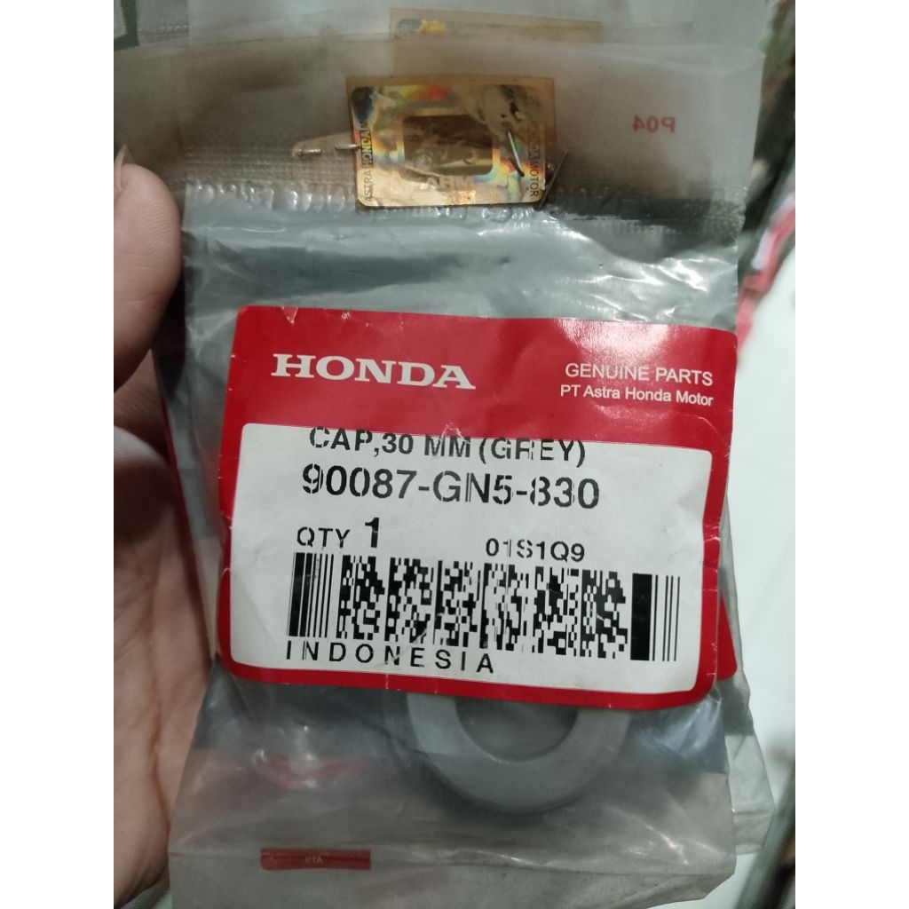 Tutup magnet besar Original honda 90087-GN5-830 Cap 30 MM (GREY) Motor Astrea, legenda, supra lama, 