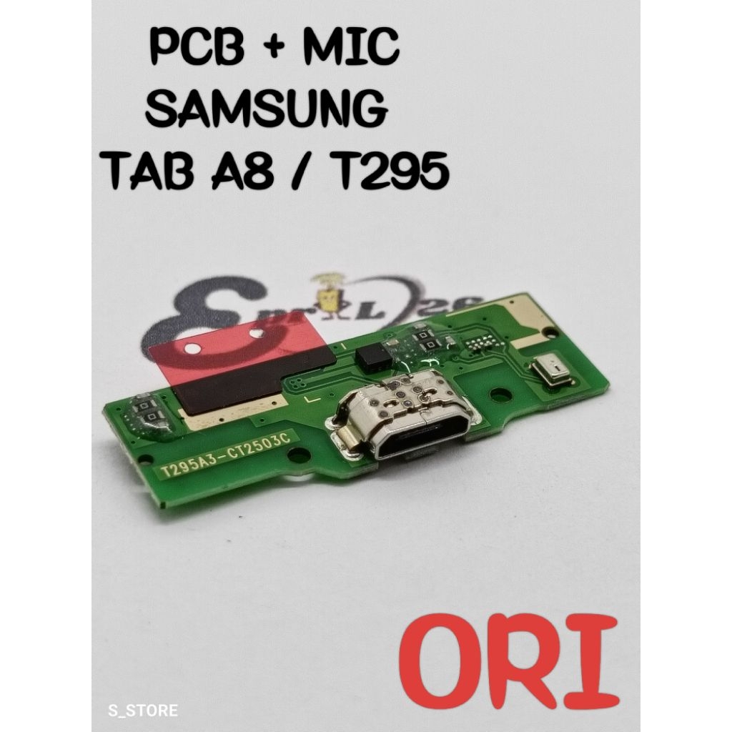 CONNECTOR CHARGER SAMSUNG TAB A8 / T295 ORI PAPAN KONEKTOR CAS PCB BOARD FLEXIBLE CAS SAMSUNG T295 /