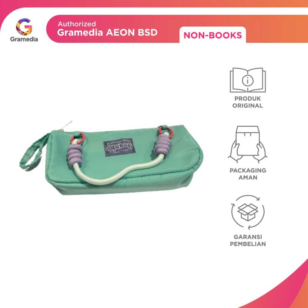 

GRAMEDIA BSD CITY - KAKO PENCASE PASTEL SERIES WITH PARACORD KKPC03