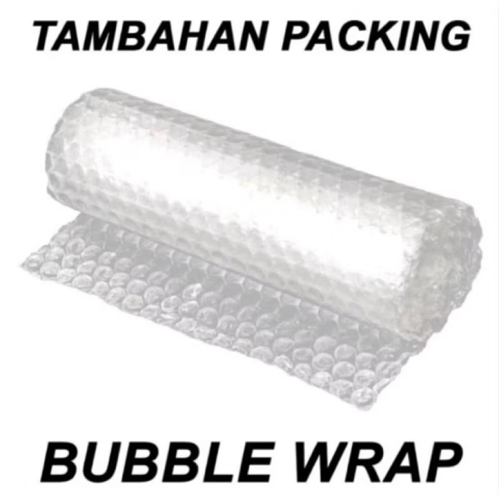 

Tambahan Packing Bubble Warp ( Wajib ) / Tambahan Bubble Warp Pada Paket