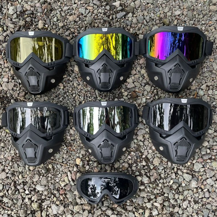 gogle Masker topeng kaca mata helm TaffSPORT termurah terlaris