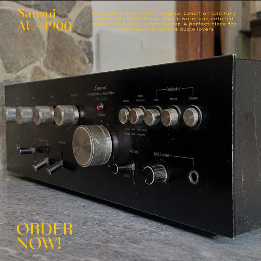 Sansui AU-4900 Integrated Amplifier