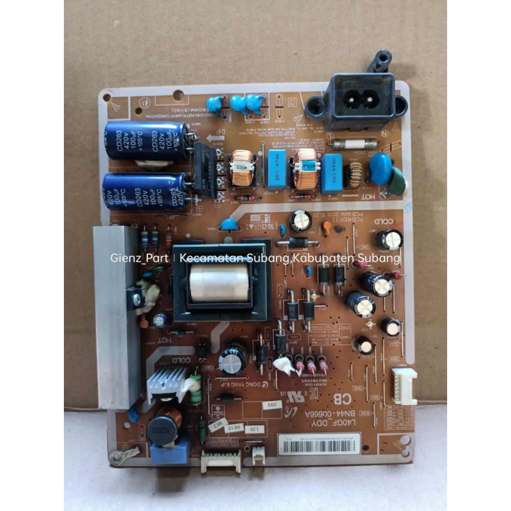 PSU - POWER SUPLAY - LEGULATOR TV LED SAMSUNG UA 40EH5000M 40EH5000