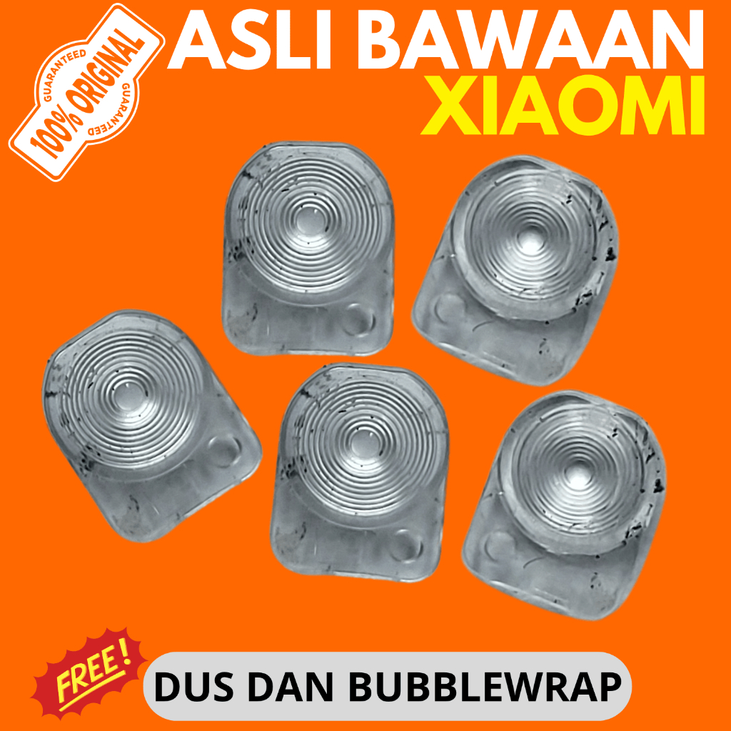 kaca lampu flash xiaomi redmi note 9 asli original xiaomi - ori copotan cabutan bawaan