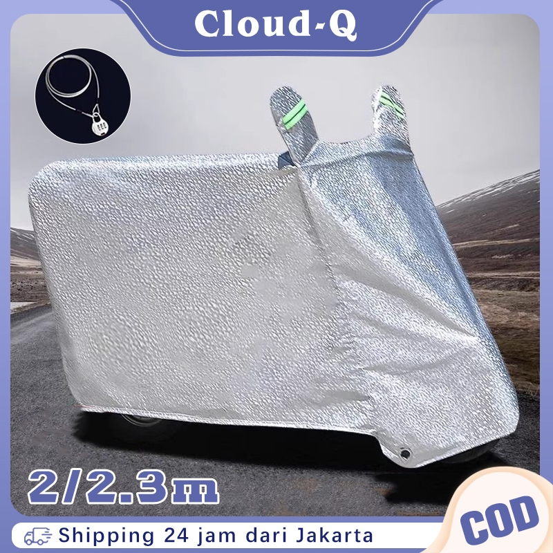 Penutup Motor Anti Hujan Dan Panas / Perlindungan Dari Matahari Dan Debu / Cover Pelindung Motor